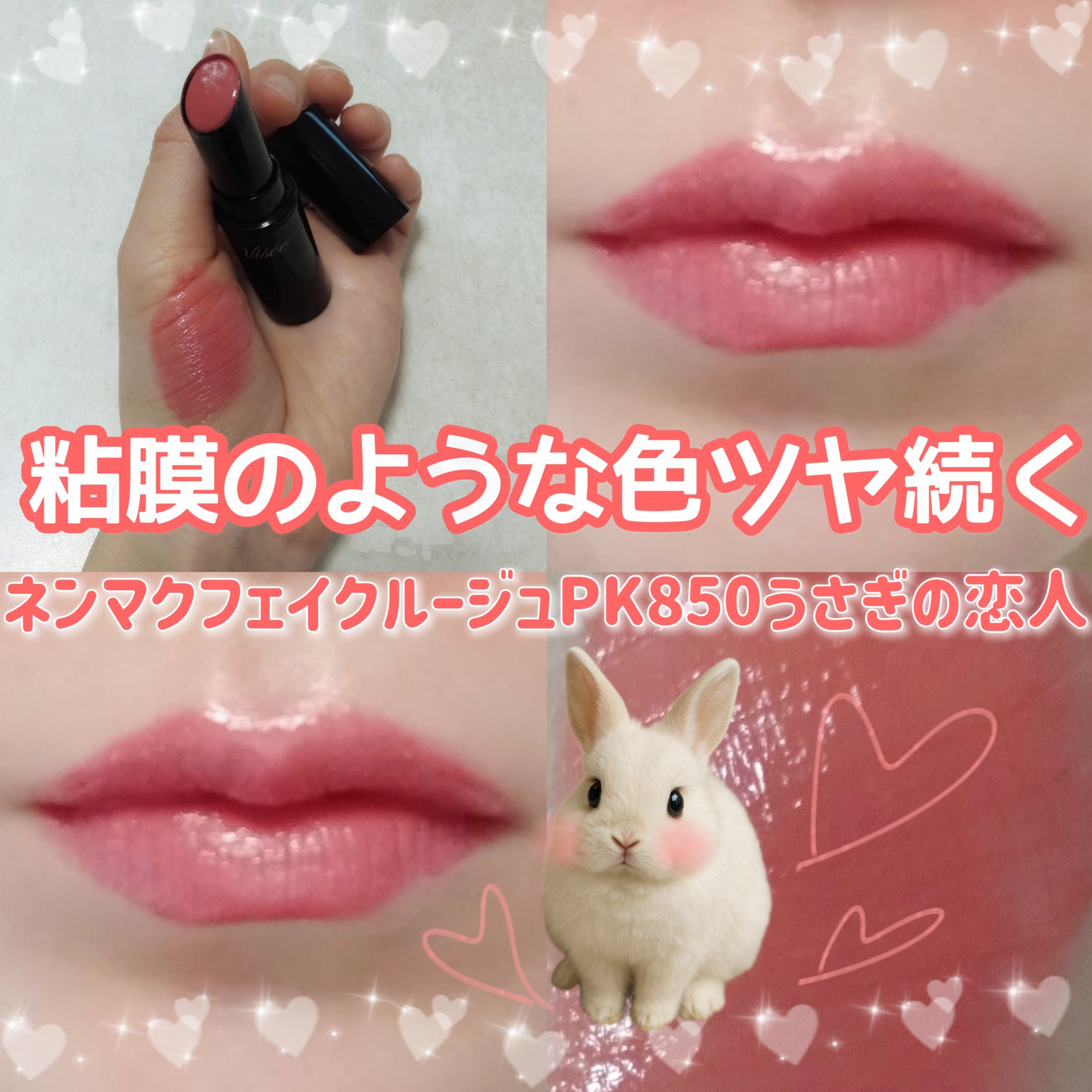 ネンマクフェイク ルージュ/Visée/口紅を使ったクチコミ（1枚目）