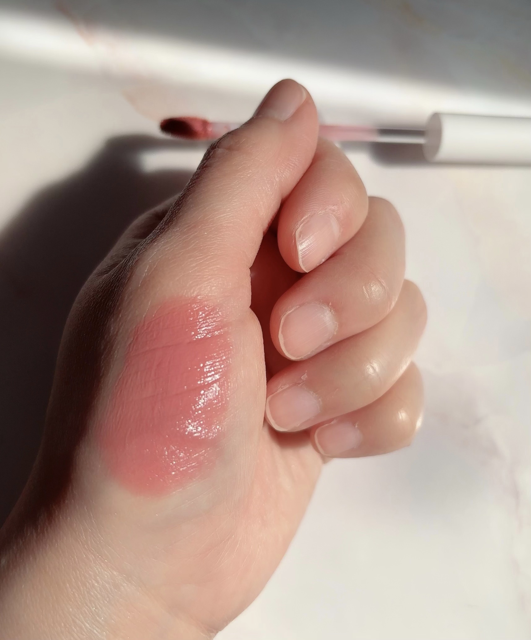 Luv Hug Velvet Tint/unleashia/口紅を使ったクチコミ（3枚目）