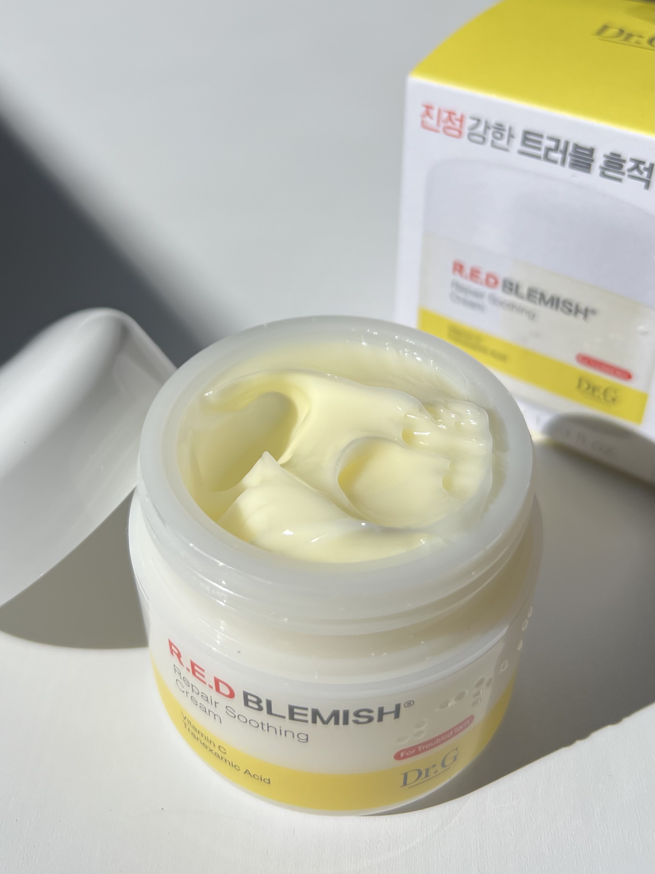 レッドブレミッシュ リペアスージングクリーム/Dr.G/フェイスクリームを使ったクチコミ（1枚目）