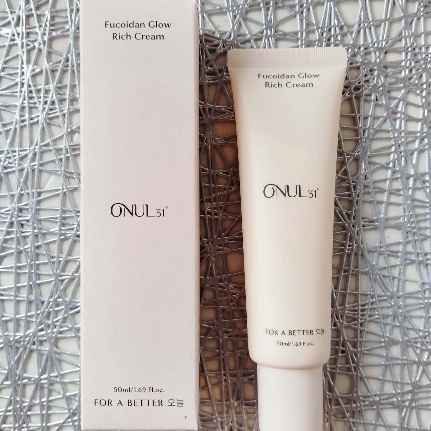 フコイダングローリッチクリーム /ONUL31/フェイスクリームを使ったクチコミ（1枚目）