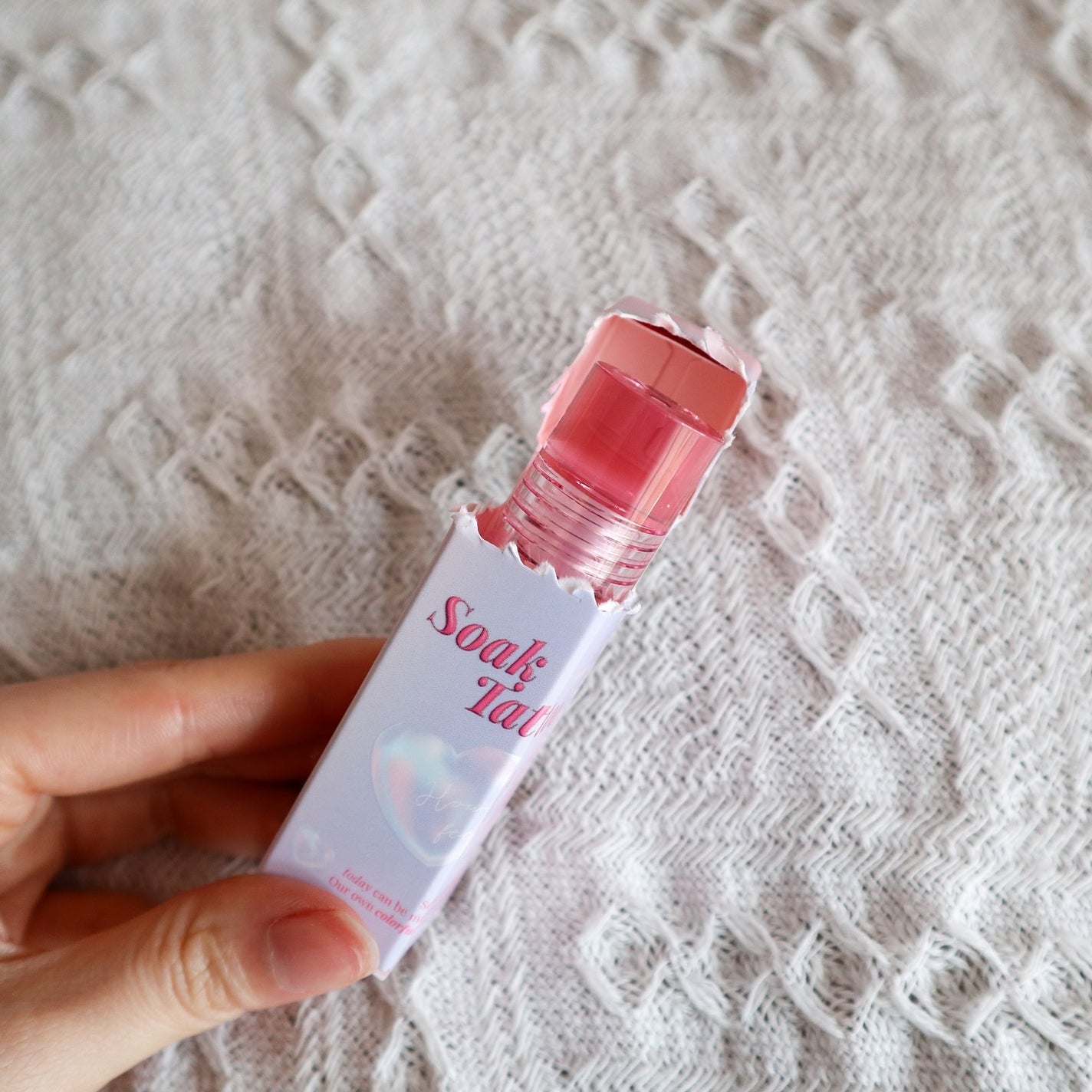 Soak Tattoo Tint/フォレンコス/リップグロスを使ったクチコミ(5枚目)