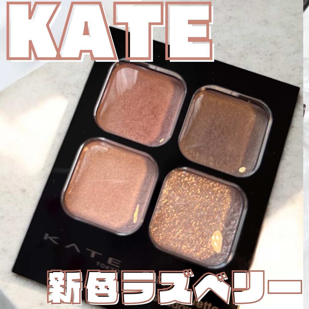 ケイト ポッピングシルエットシャドウ/KATE/アイシャドウパレットを使ったクチコミ（1枚目）