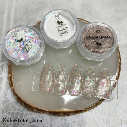 フラッシュパウダー/WSPT JAPAN/ネイル用品を使ったクチコミ(7枚目)