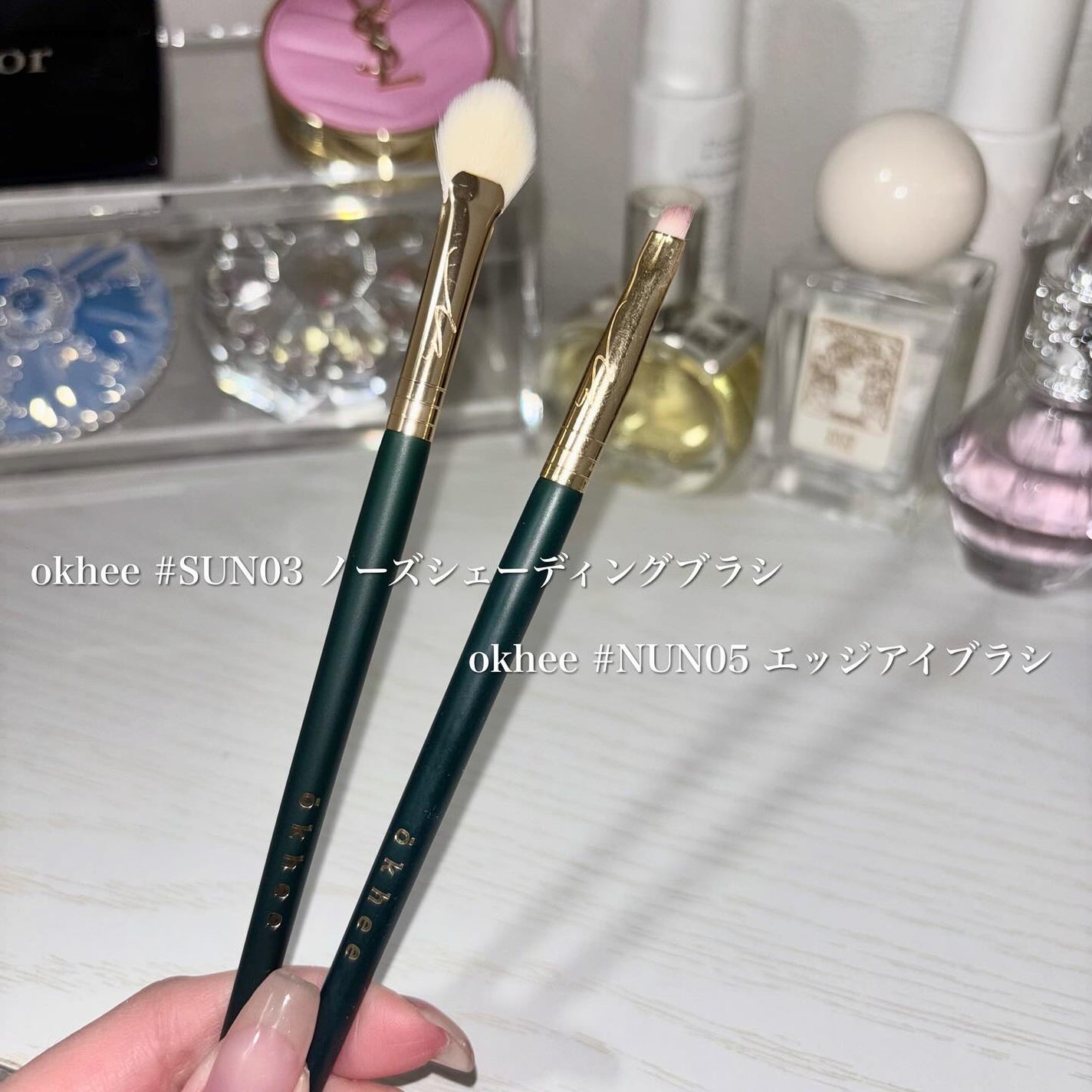 okhee Edge Eye Brush(NUN05)/SOOA DOR/メイクブラシを使ったクチコミ(4枚目)