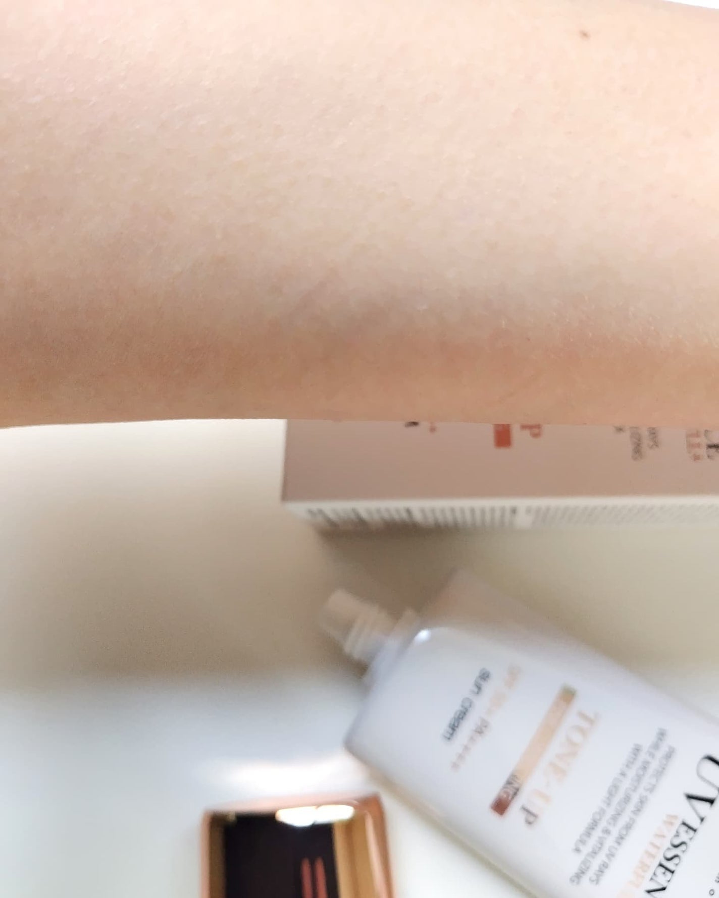 ウォータフルトーンアップサンクリーム/ダルバ/日焼け止めクリームを使ったクチコミ(5枚目)