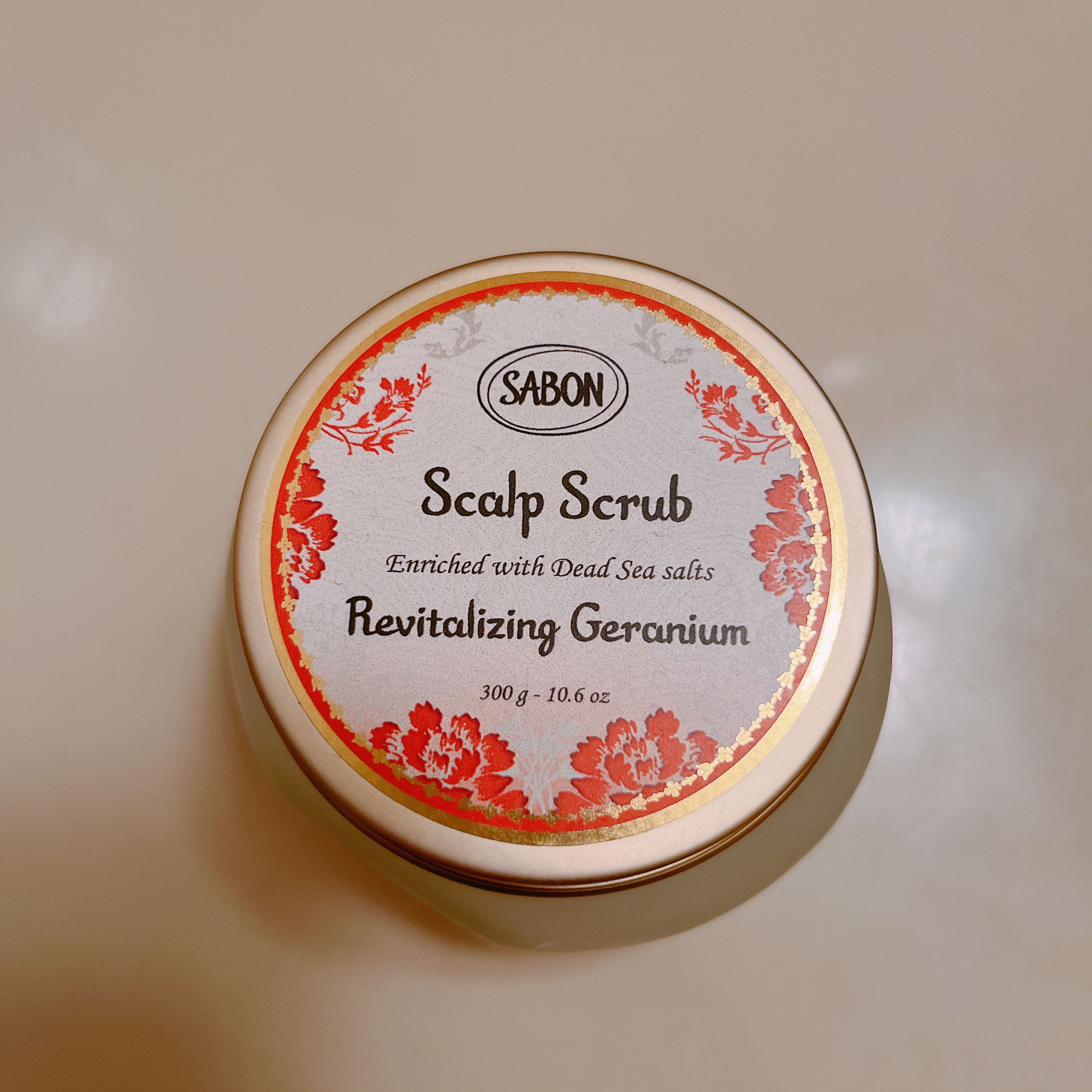 ヘッドスクラブ リプレニッシング(ゼラニウム)/SABON/ヘッドスクラブを使ったクチコミ（2枚目）