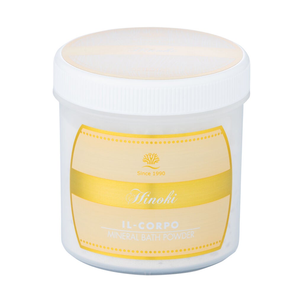 ミネラルバスパウダー ヒノキ 600g