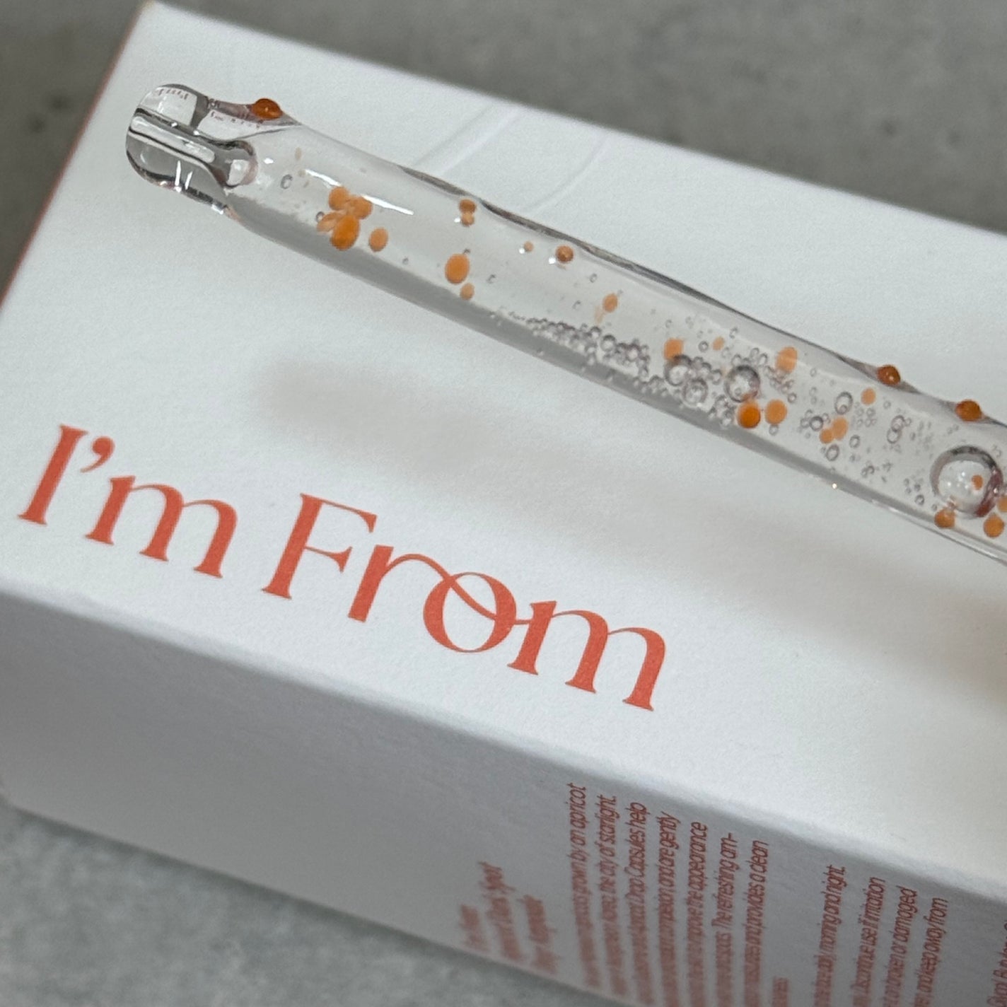 アプリコットダークスポットドロップアンプル/I'm from/美容液を使ったクチコミ(4枚目)