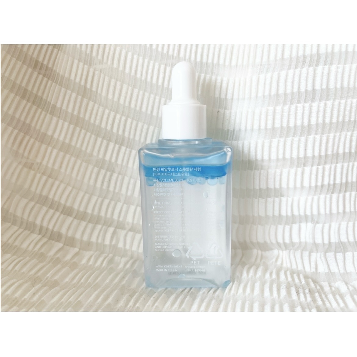 ヒアルロニックスクワランセラム/ONE THING/美容液を使ったクチコミ（3枚目）