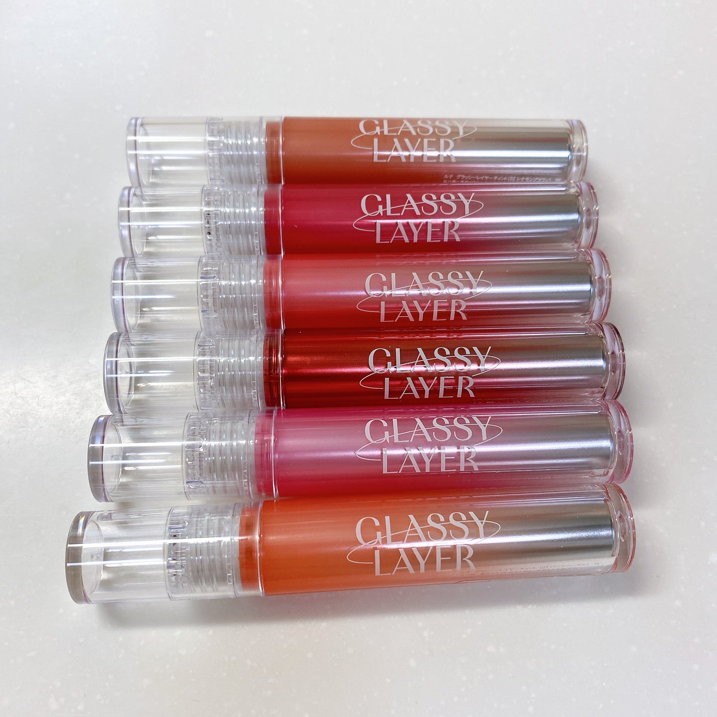 グラッシーレイヤーティント/LUNA/リップティントを使ったクチコミ(10枚目)