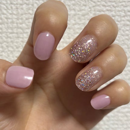 セミキュアジェルネイル(ハンド)/ohora/ネイルシールを使ったクチコミ(1枚目)