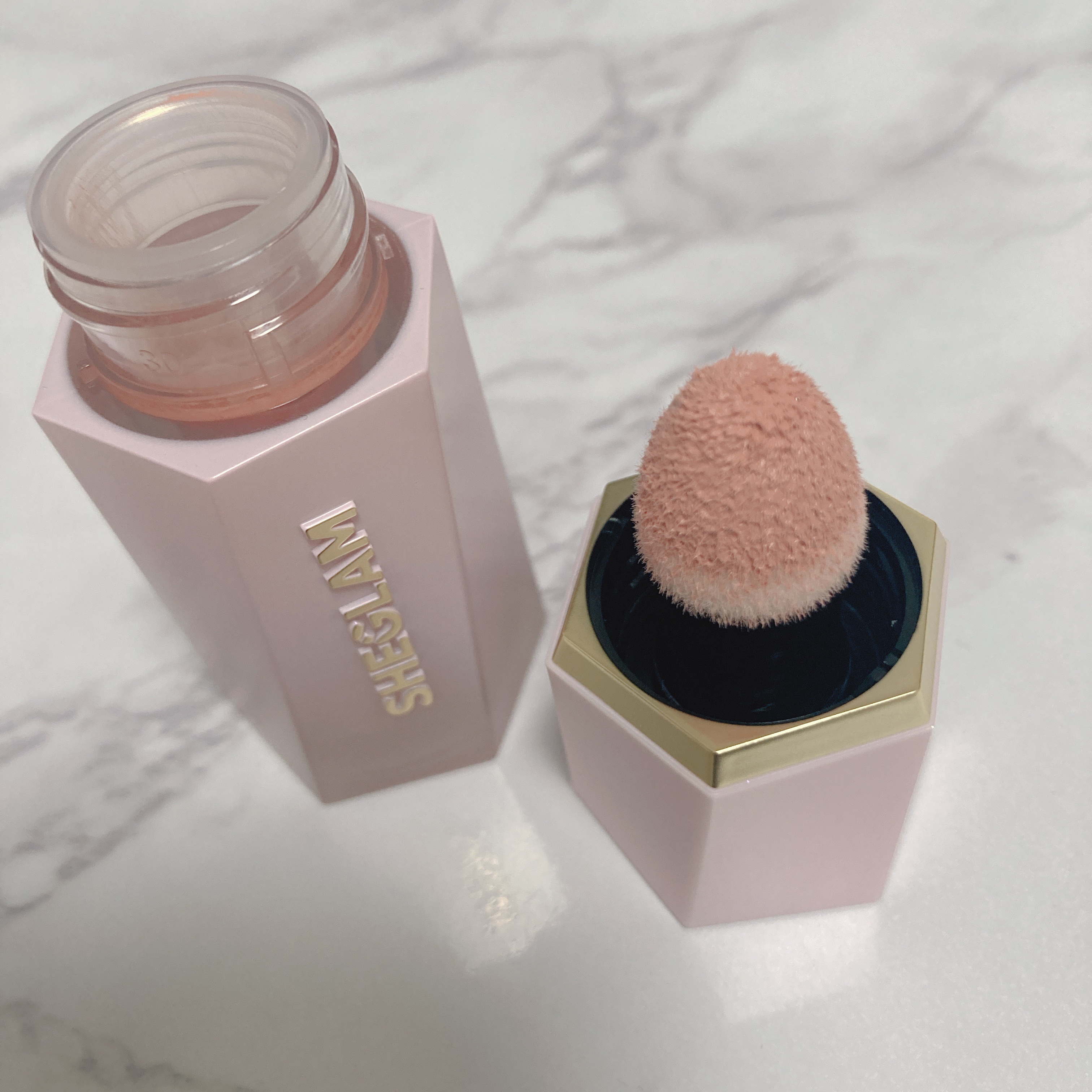 シーグラム カラーブルーム リキッドブラッシュ/SHEGLAM/リキッドチークを使ったクチコミ（1枚目）