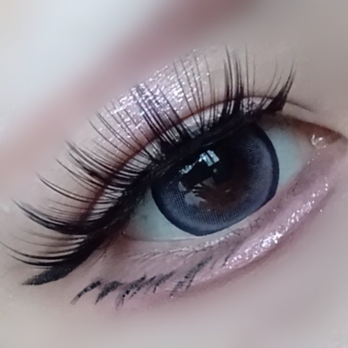 Dolly Angel リキッドアイライナーのクチコミ「＼プリ級アイメイクをコスパ良く！！／

少し前にこのメイクの投稿したんですけど、最大まで安く出.....」（2枚目）