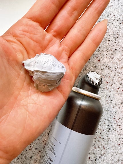 ディズム クリーミーフォームウォッシュ ブラック/DISM/泡洗顔を使ったクチコミ(1枚目)