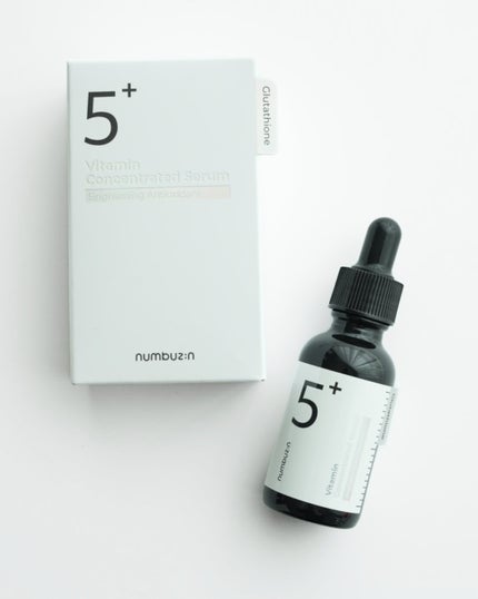 5番 白玉グルタチオンC美容液/numbuzin/美容液を使ったクチコミ(6枚目)