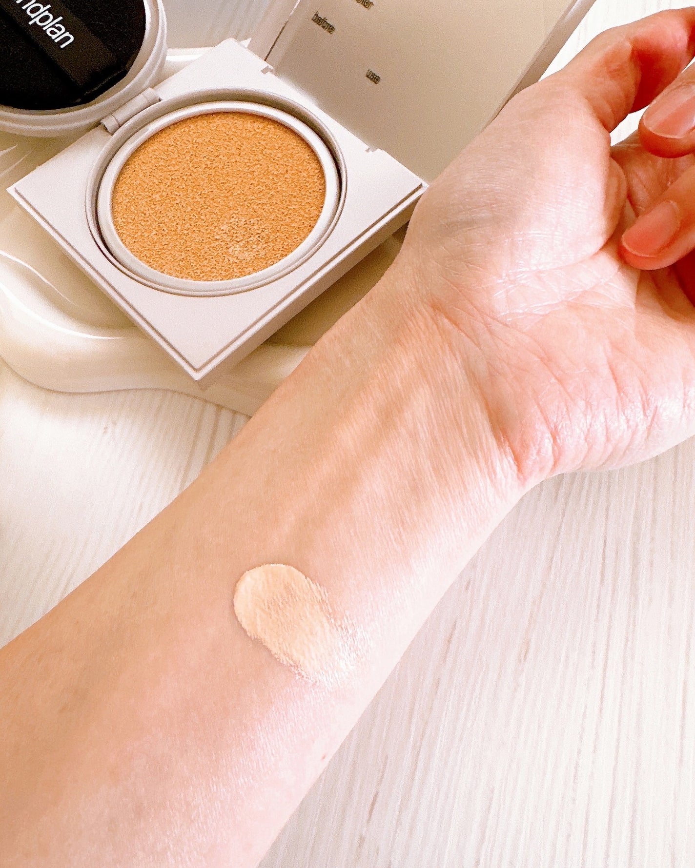 groundplan クッションファンデーション/groundplan/クッションファンデーションを使ったクチコミ(7枚目)