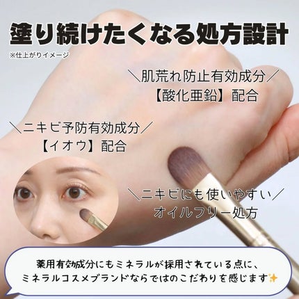 薬用コンシーラー アクネプロテクター/ONLY MINERALS/パウダーコンシーラーを使ったクチコミ(4枚目)