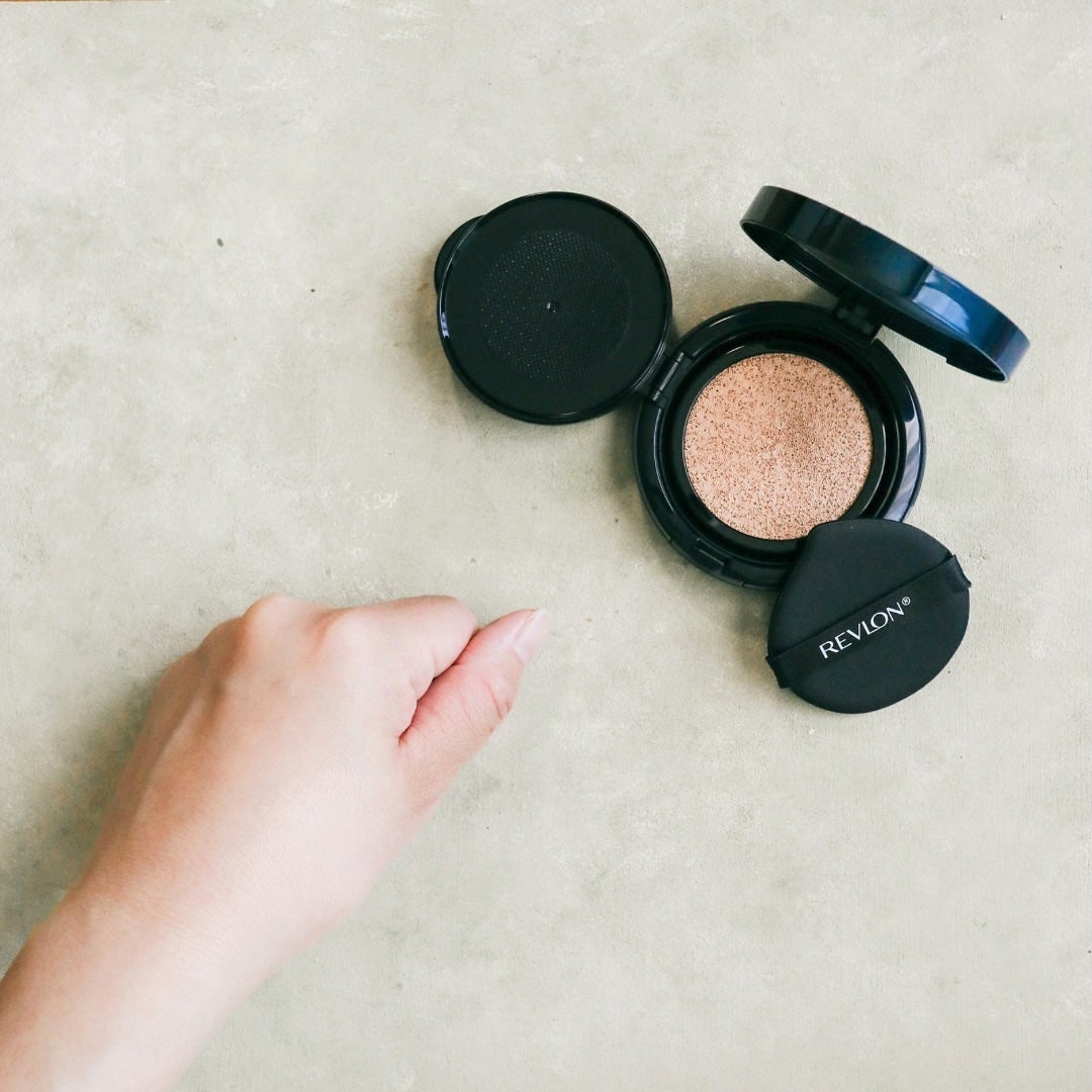 レブロン カラーステイ ロングウェア UV クッション ファンデーション/REVLON/クッションファンデーションを使ったクチコミ(4枚目)