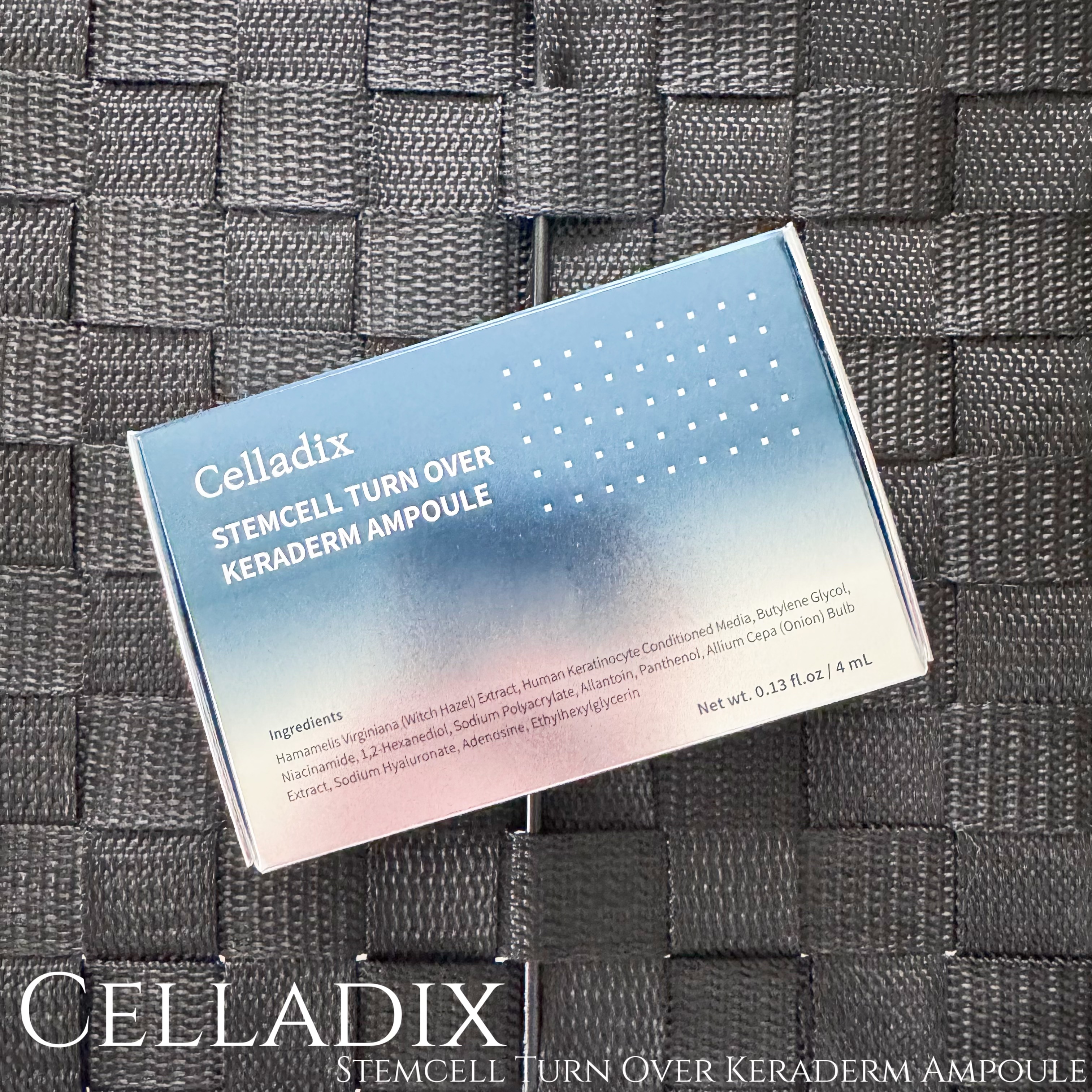 ステムセルターンオーバー ケラダムアンプル/Celladix/美容液を使ったクチコミ（2枚目）