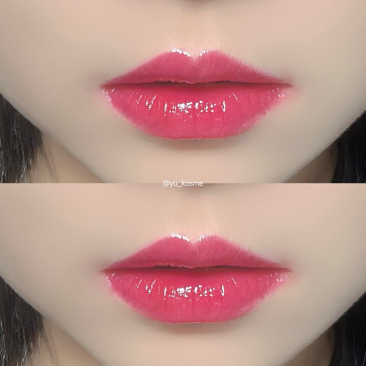 ムードインハンサーウォーターリキッドグロウ/hince/口紅を使ったクチコミ(4枚目)