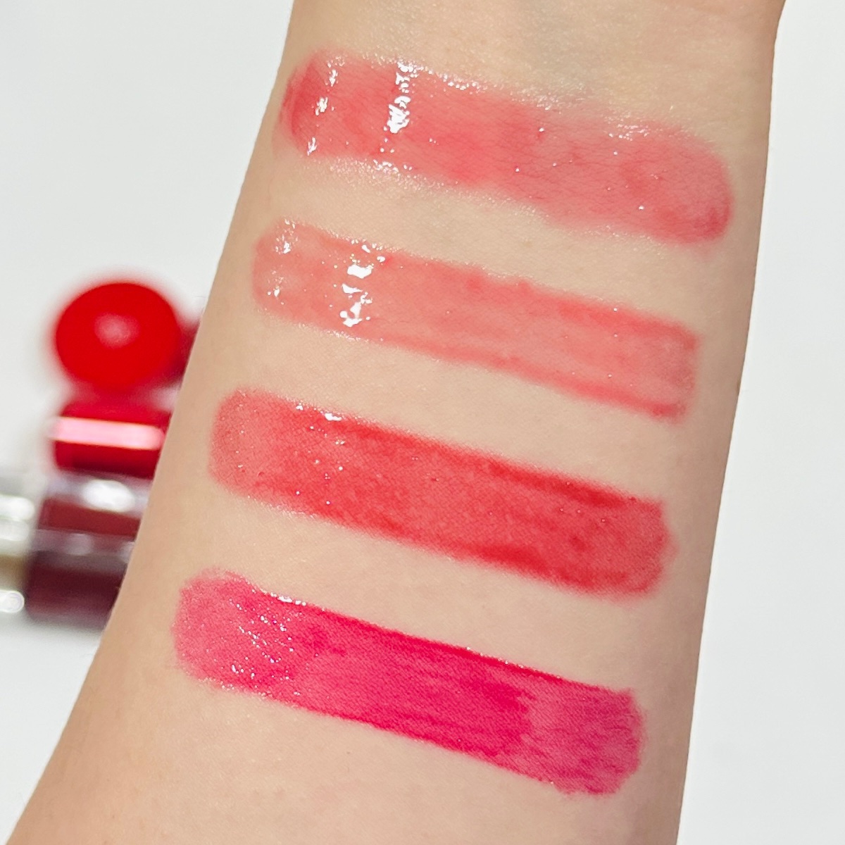 アイシーグロウティント/MUZIGAE MANSION/口紅を使ったクチコミ（3枚目）