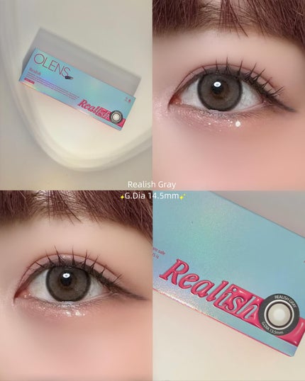 Real Ring 1day/OLENS/ワンデー(1DAY)カラコンを使ったクチコミ(6枚目)