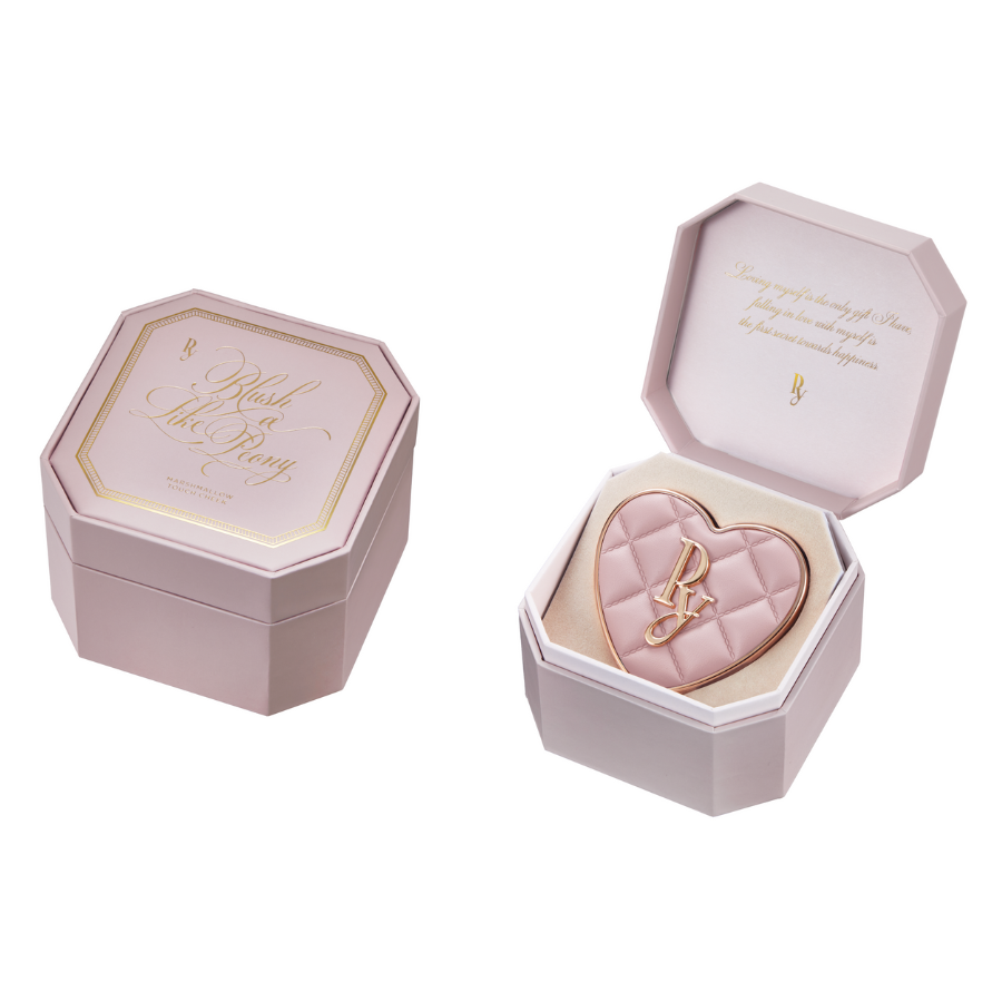 Peonyからハート型パケが可愛すぎる「マシュマロタッチチーク」が登場!の画像