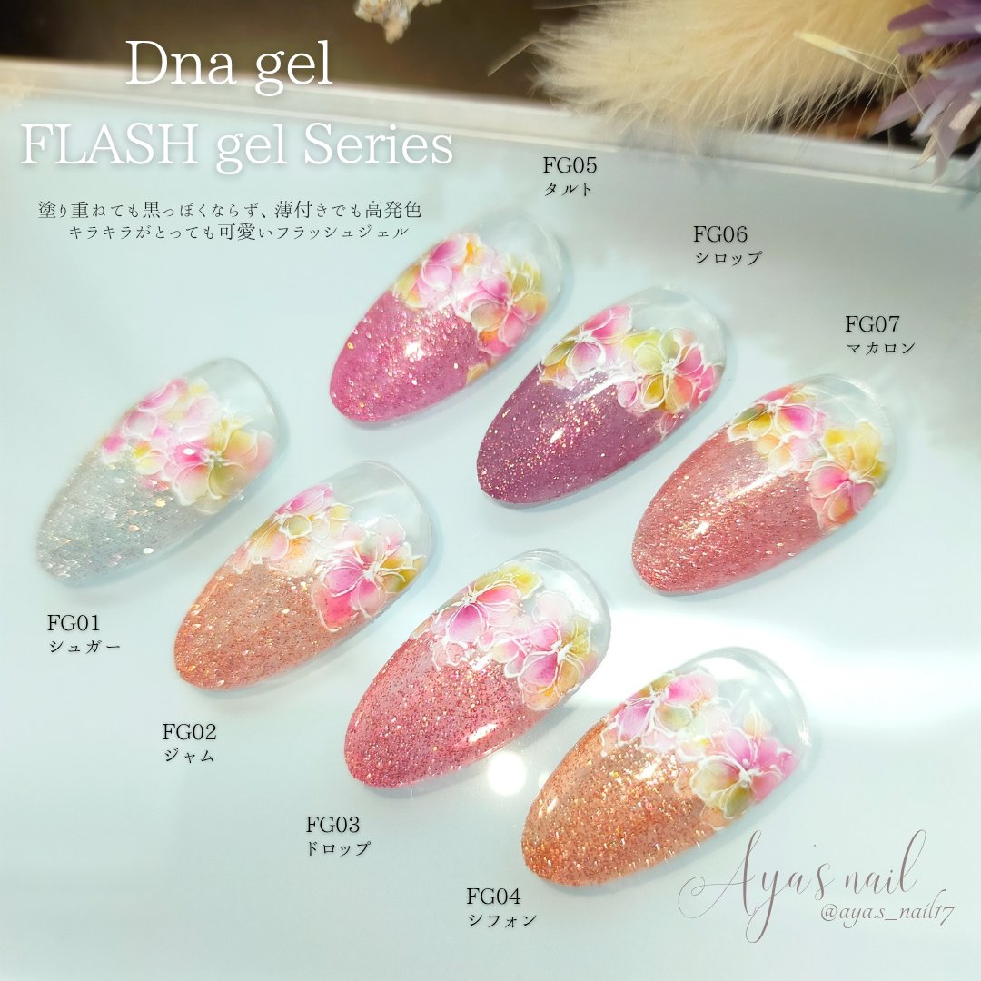 FLASHGel/Dna Gel/ジェルネイルを使ったクチコミ（1枚目）
