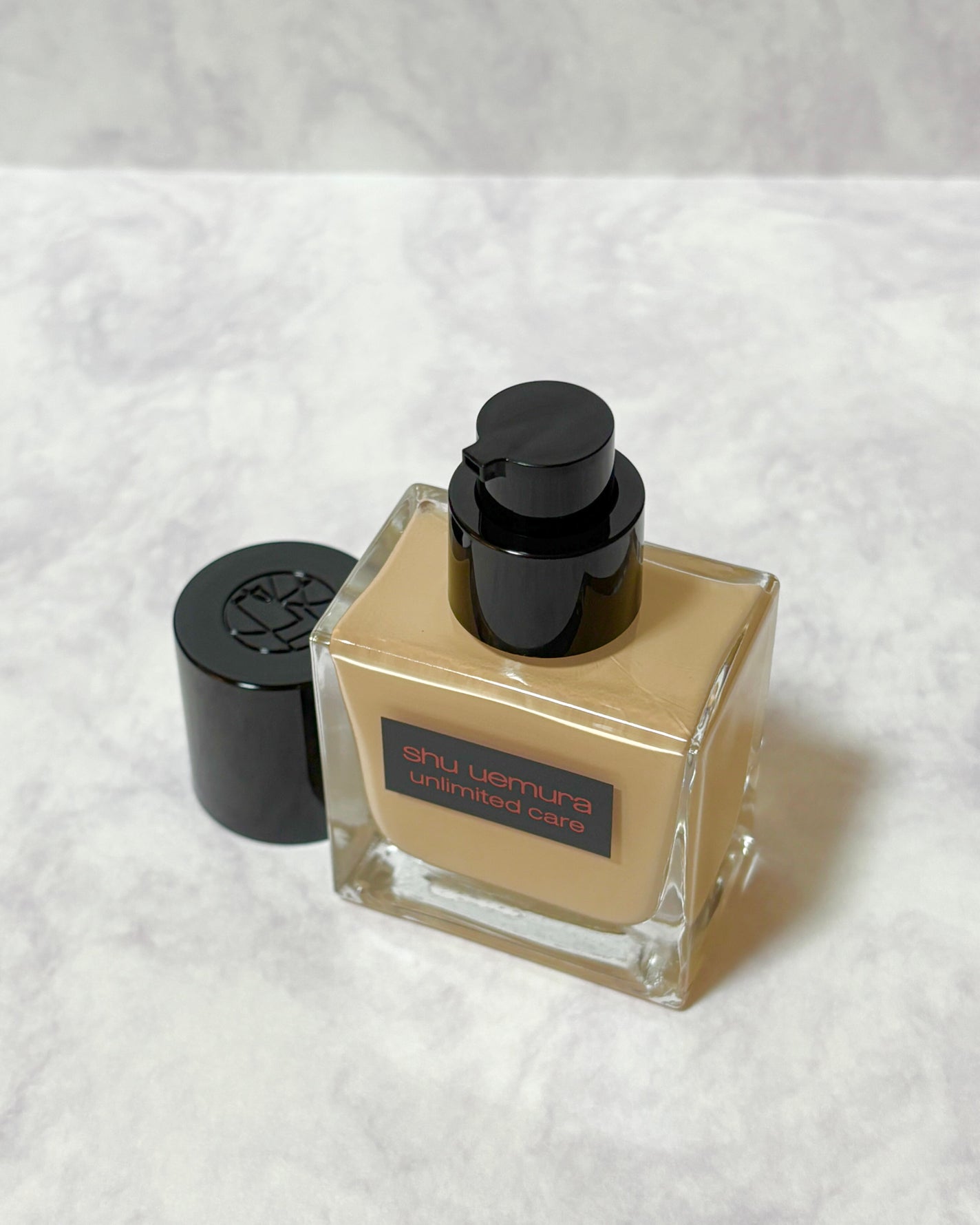 アンリミテッド ケア ツヤ セラム ファンデーション/shu uemura/リキッドファンデーションを使ったクチコミ(2枚目)