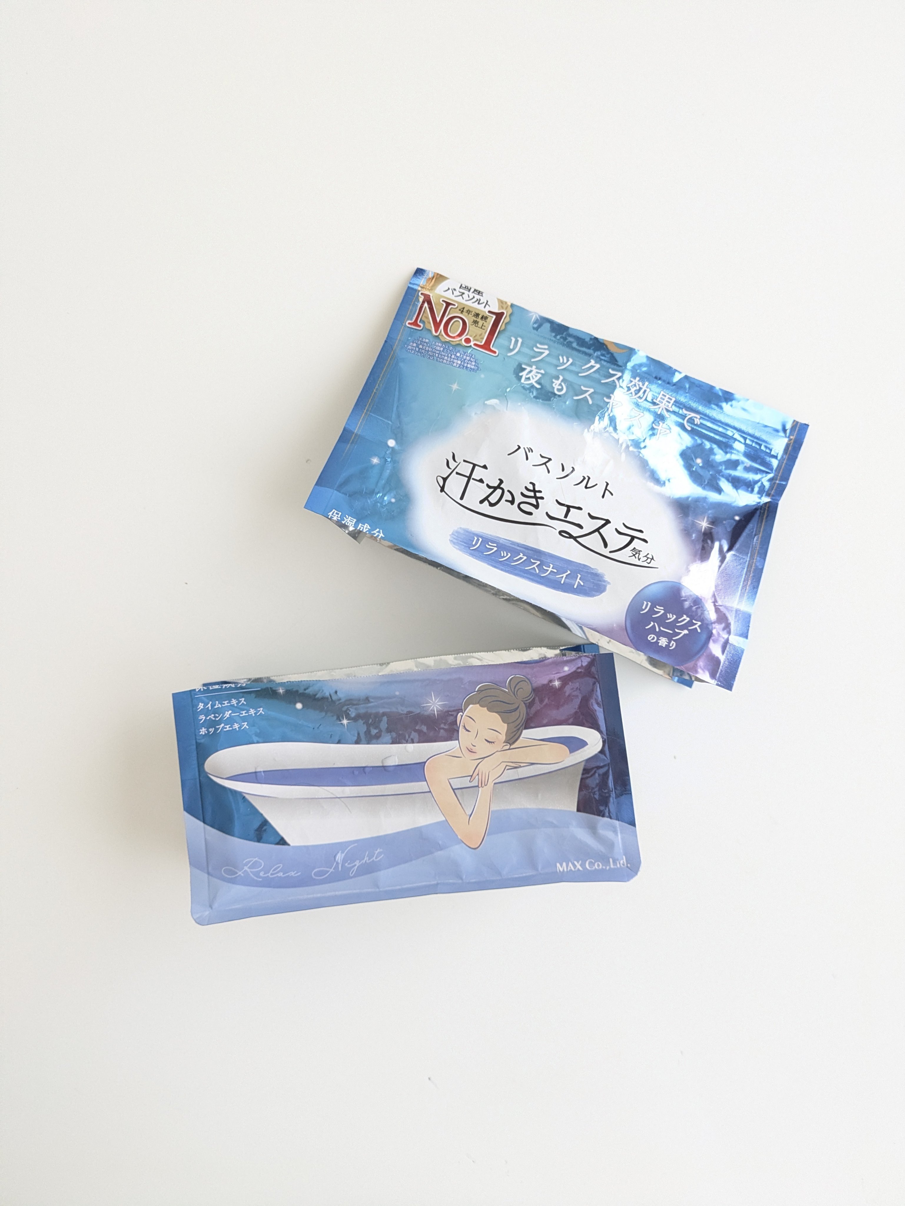 汗かきエステ気分 リラックスナイト/マックス/無機塩系入浴剤を使ったクチコミ（1枚目）