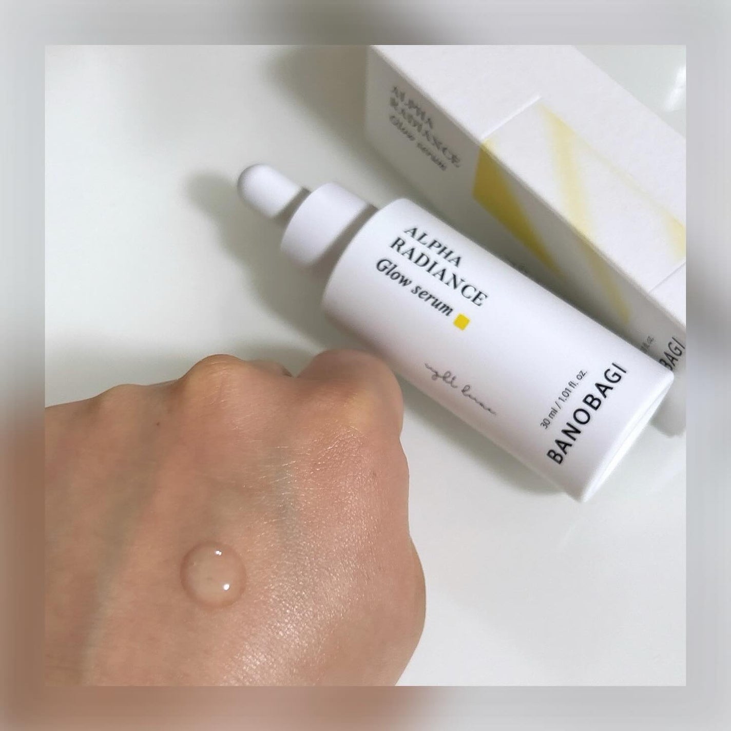 アルファラディアンスグローセラム/BANOBAGI/美容液を使ったクチコミ(2枚目)