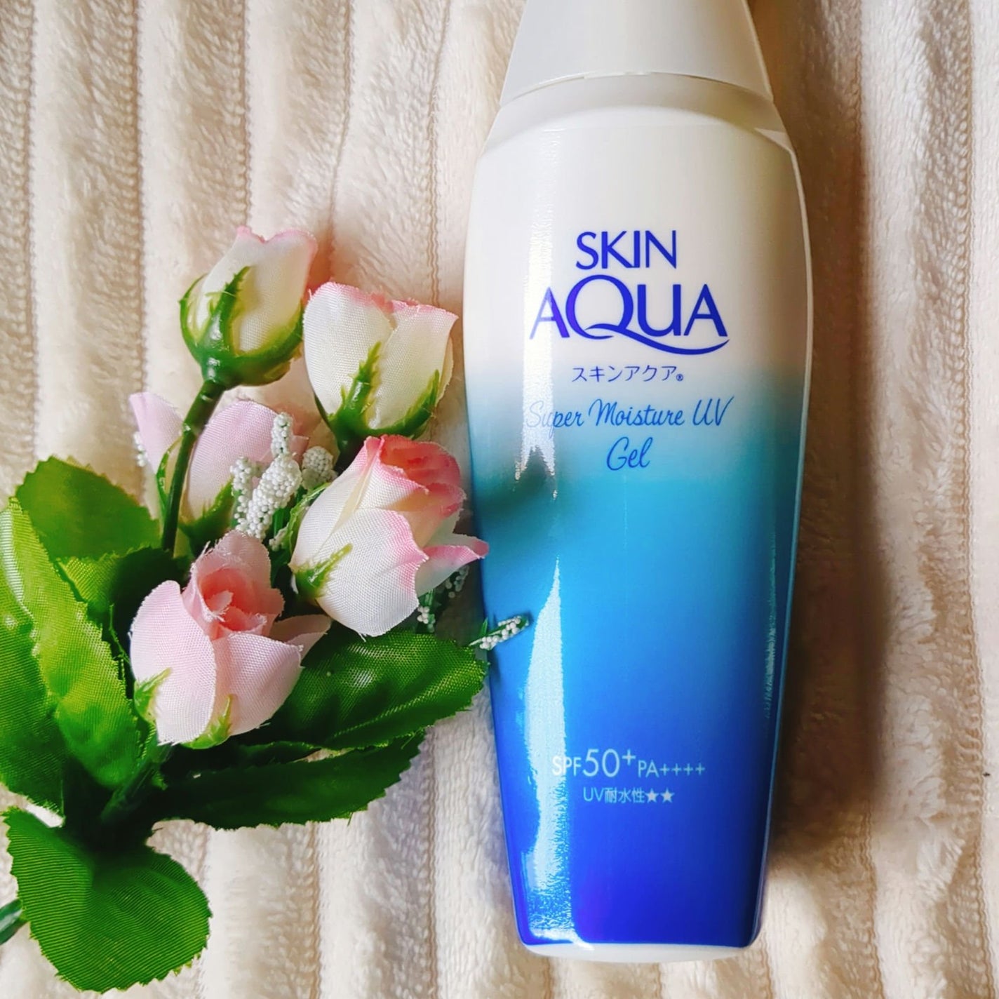 スキンアクア スーパーモイスチャージェル/スキンアクア/日焼け止めジェルを使ったクチコミ(2枚目)