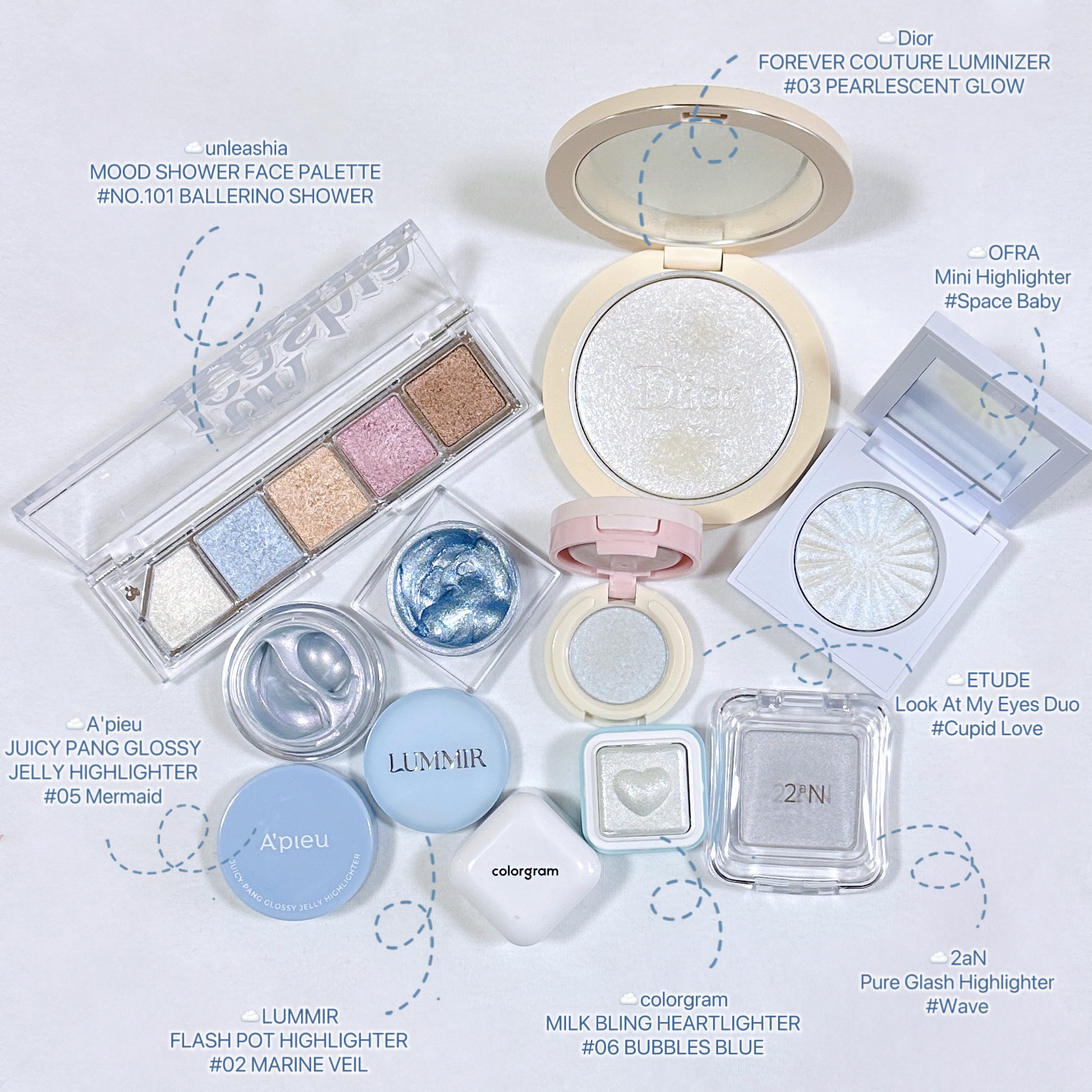 ジューシーパン グロッシージェリーハイライター/A’pieu/クリームハイライトを使ったクチコミ（2枚目）