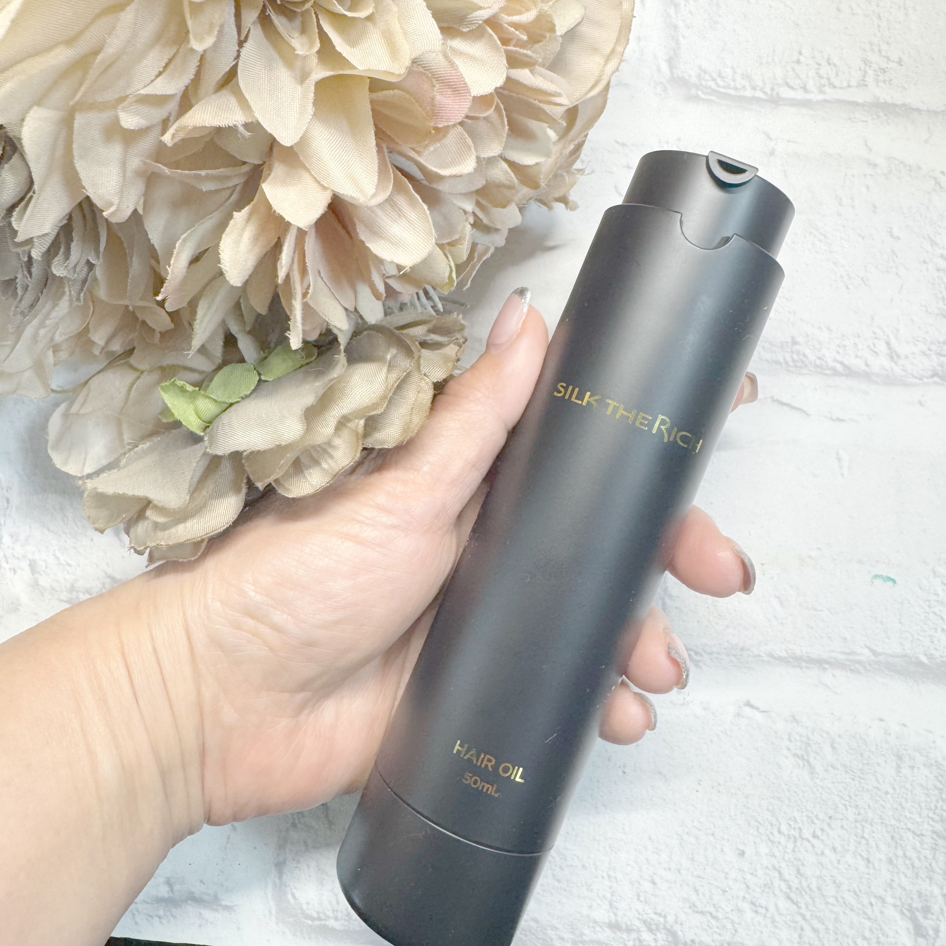 SILK THE RICH ヘアオイルMNM/SILK THE RICH/ヘアオイルを使ったクチコミ（2枚目）