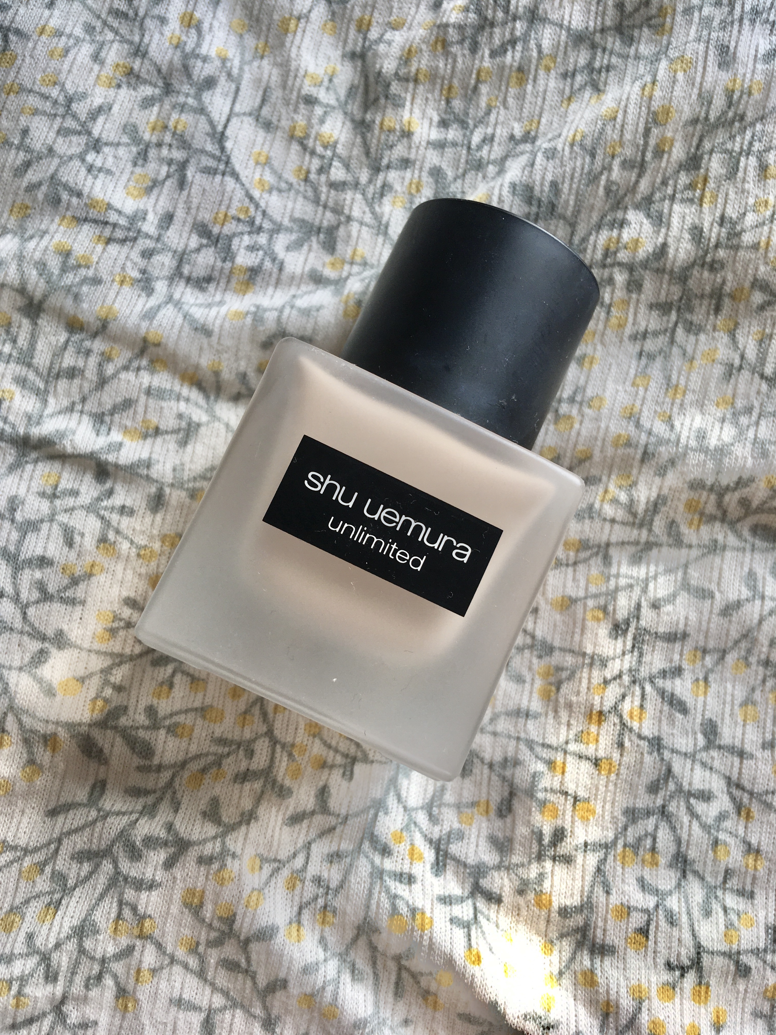 アンリミテッド ラスティング フルイド/shu uemura/リキッドファンデーションを使ったクチコミ（1枚目）