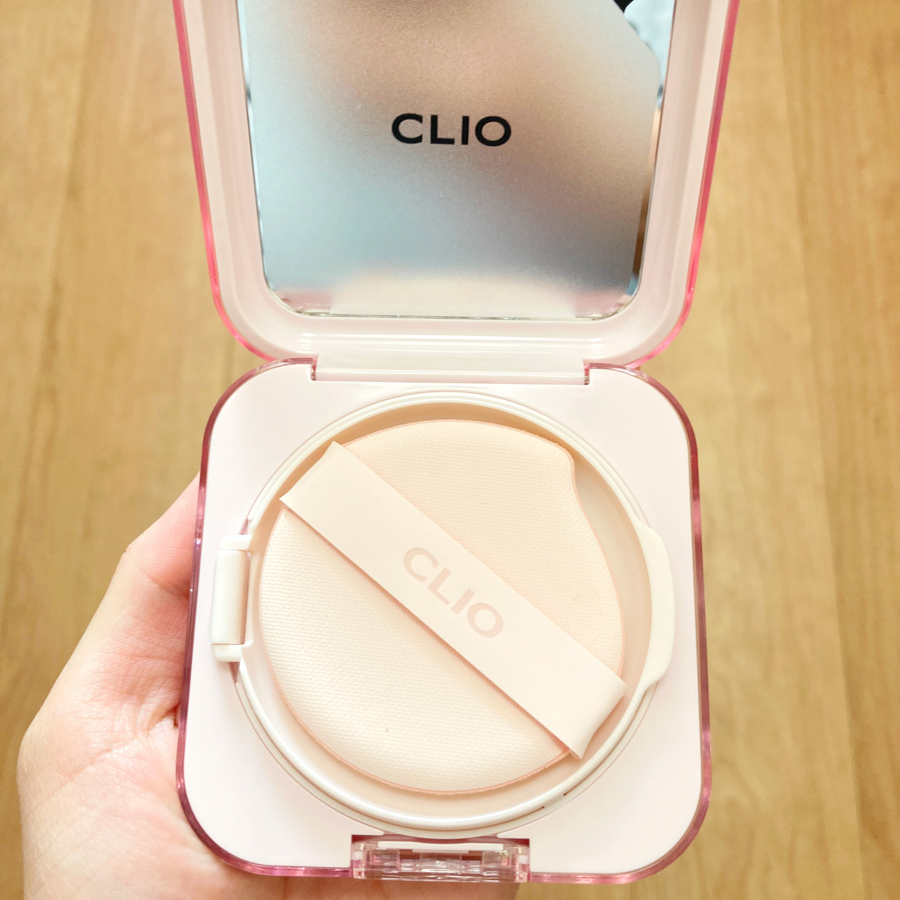 キルカバー メッシュ グロウ エッセンシャル クッション/CLIO/クッションファンデーションを使ったクチコミ（3枚目）