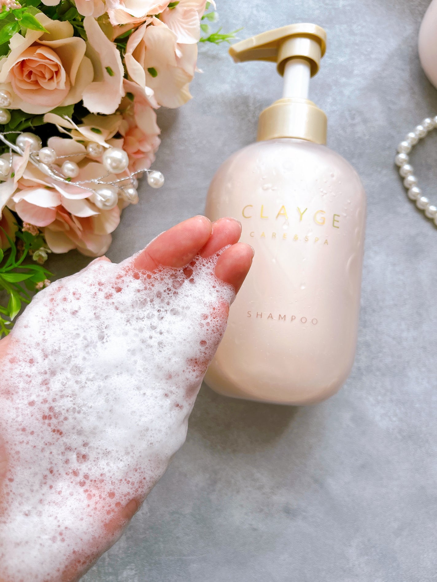 シャンプー/トリートメント パールシャイン(PS)/CLAYGE/市販シャンプーを使ったクチコミ(3枚目)