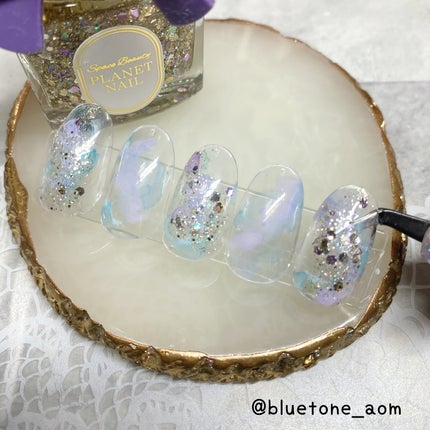 ⋆͛🦖⋆͛aomi on LIPS 「PLANETNAILさん(@planet.jp)×インクアート..」(6枚目)