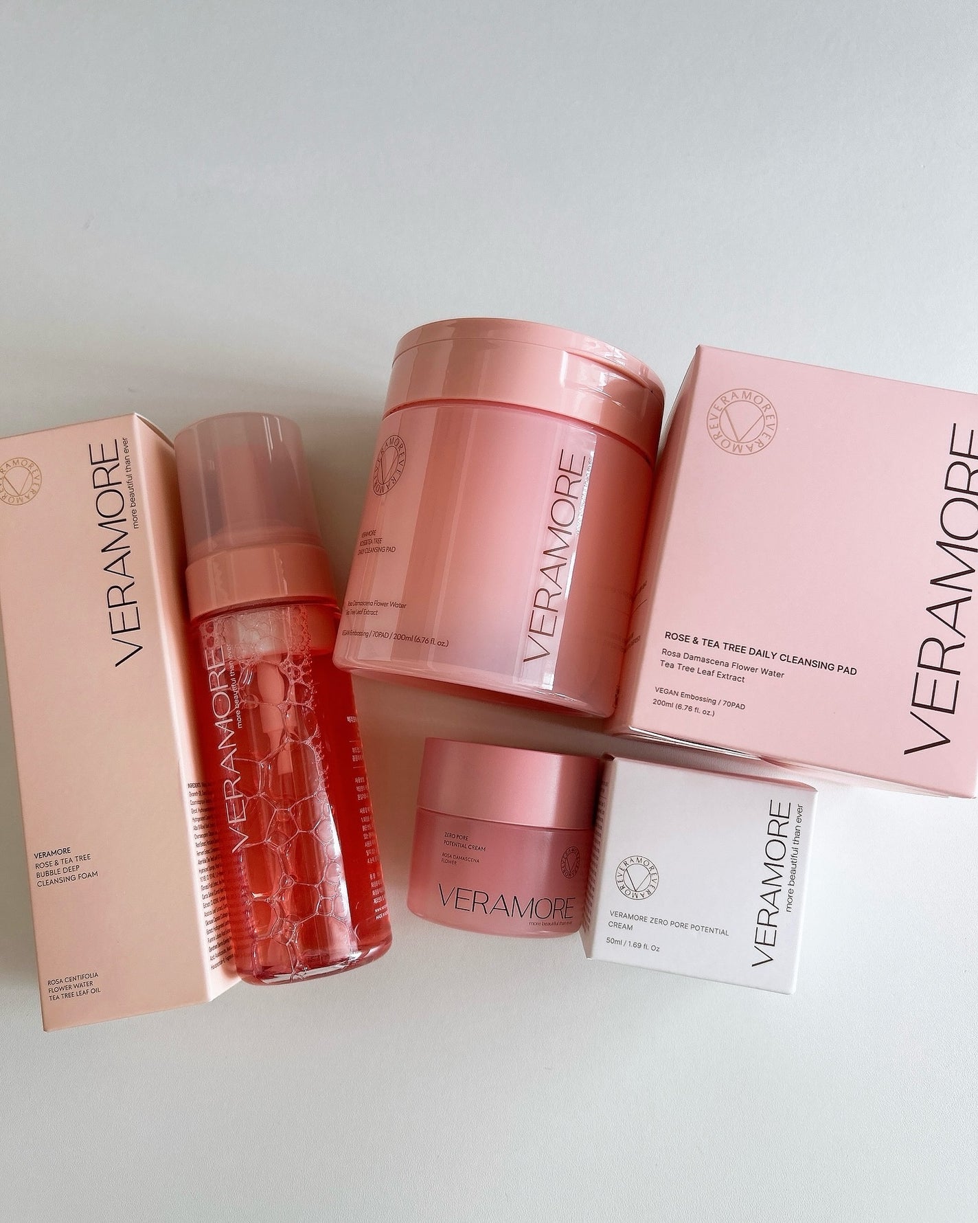 ローズ&ティーツリー バブル ディープ クレンジングフォーム/VERAMORE/洗顔フォームを使ったクチコミ(9枚目)