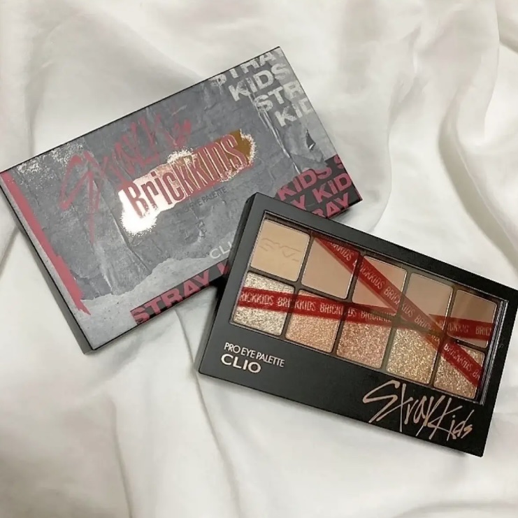 straykids限定カラープロアイパレット/CLIO/アイシャドウパレットを使ったクチコミ（1枚目）