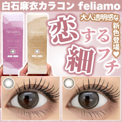 feliamo 1day/feliamo/ワンデー(1DAY)カラコンを使ったクチコミ(1枚目)