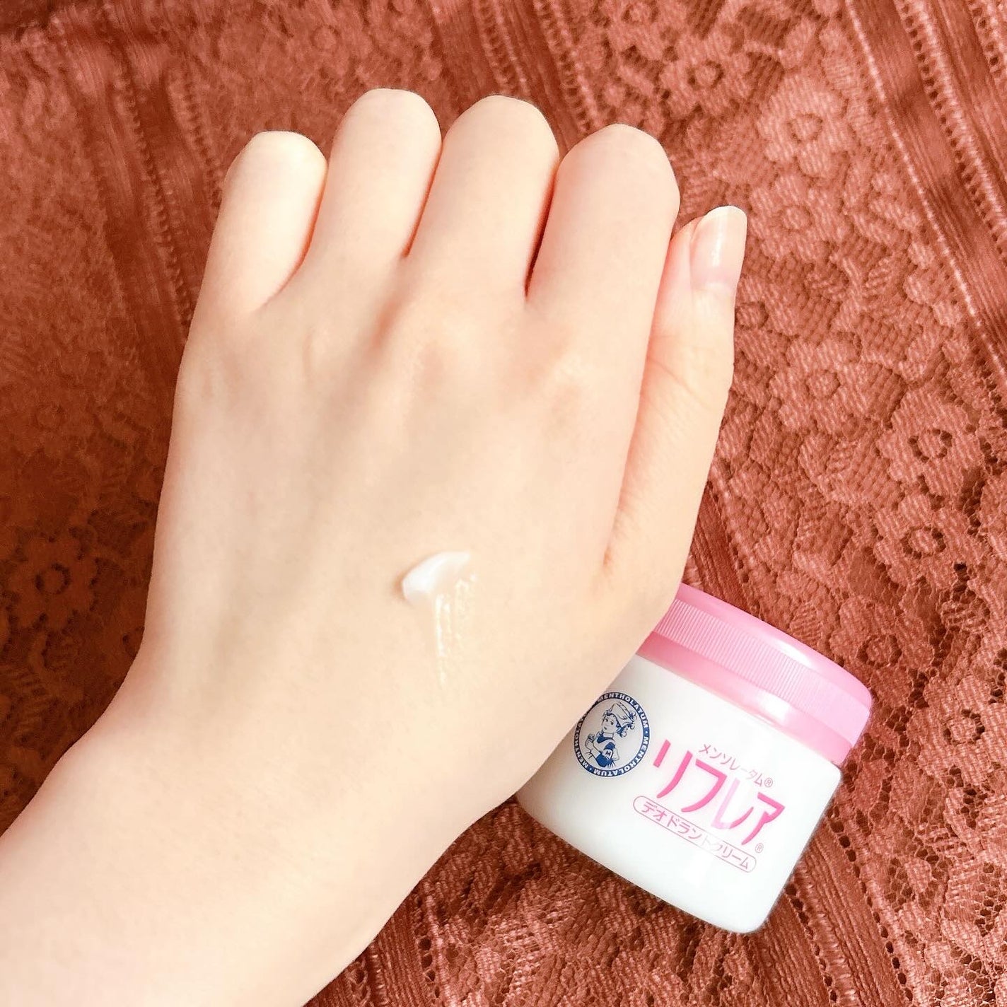 メンソレータム リフレア デオドラントクリーム/リフレア/デオドラント・制汗剤を使ったクチコミ(4枚目)