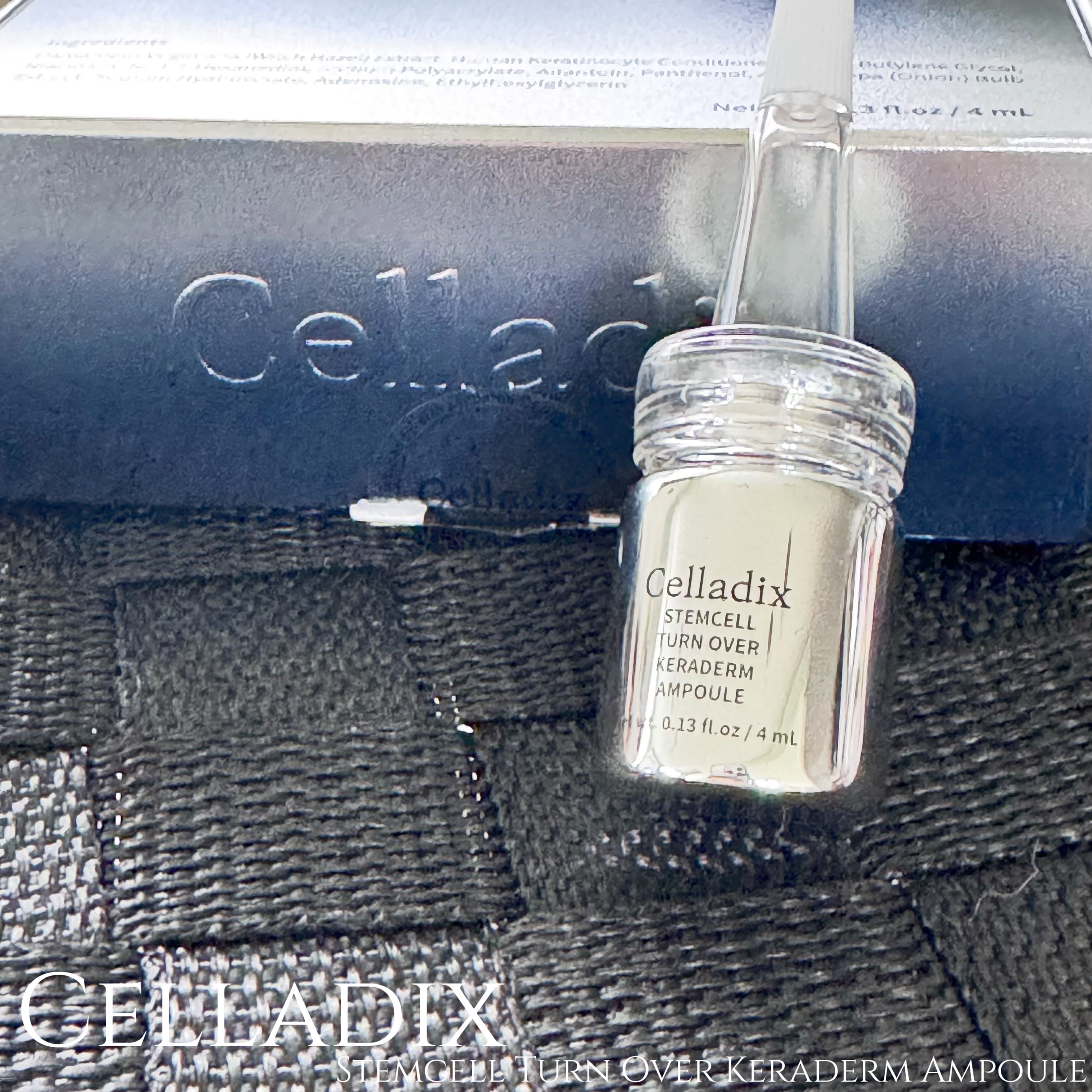 ステムセルターンオーバー ケラダムアンプル/Celladix/美容液を使ったクチコミ（3枚目）