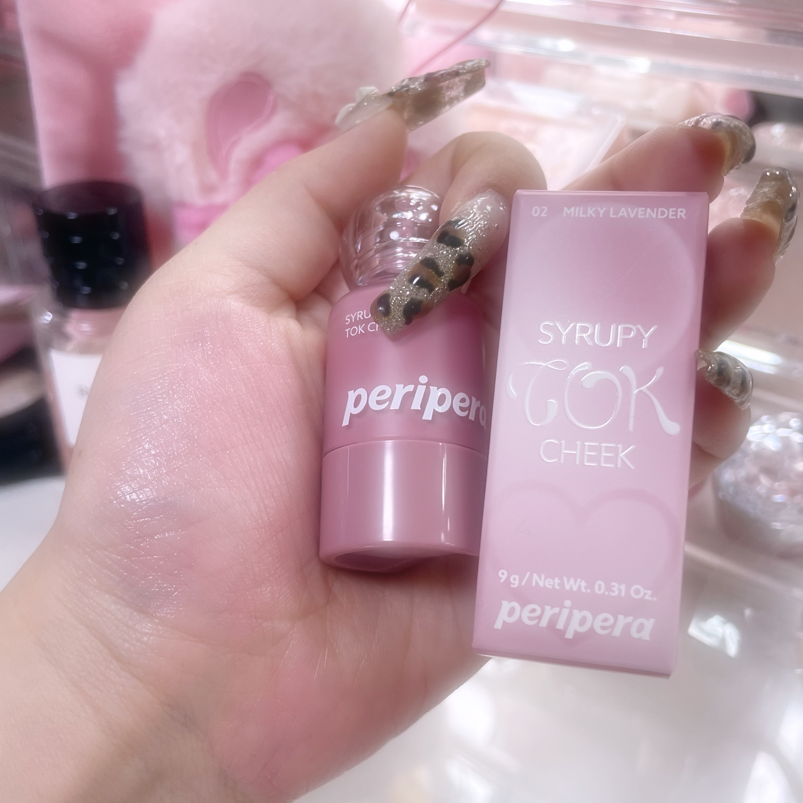 ペリペラ シロッピー トック チーク/PERIPERA/リキッドチークを使ったクチコミ（3枚目）