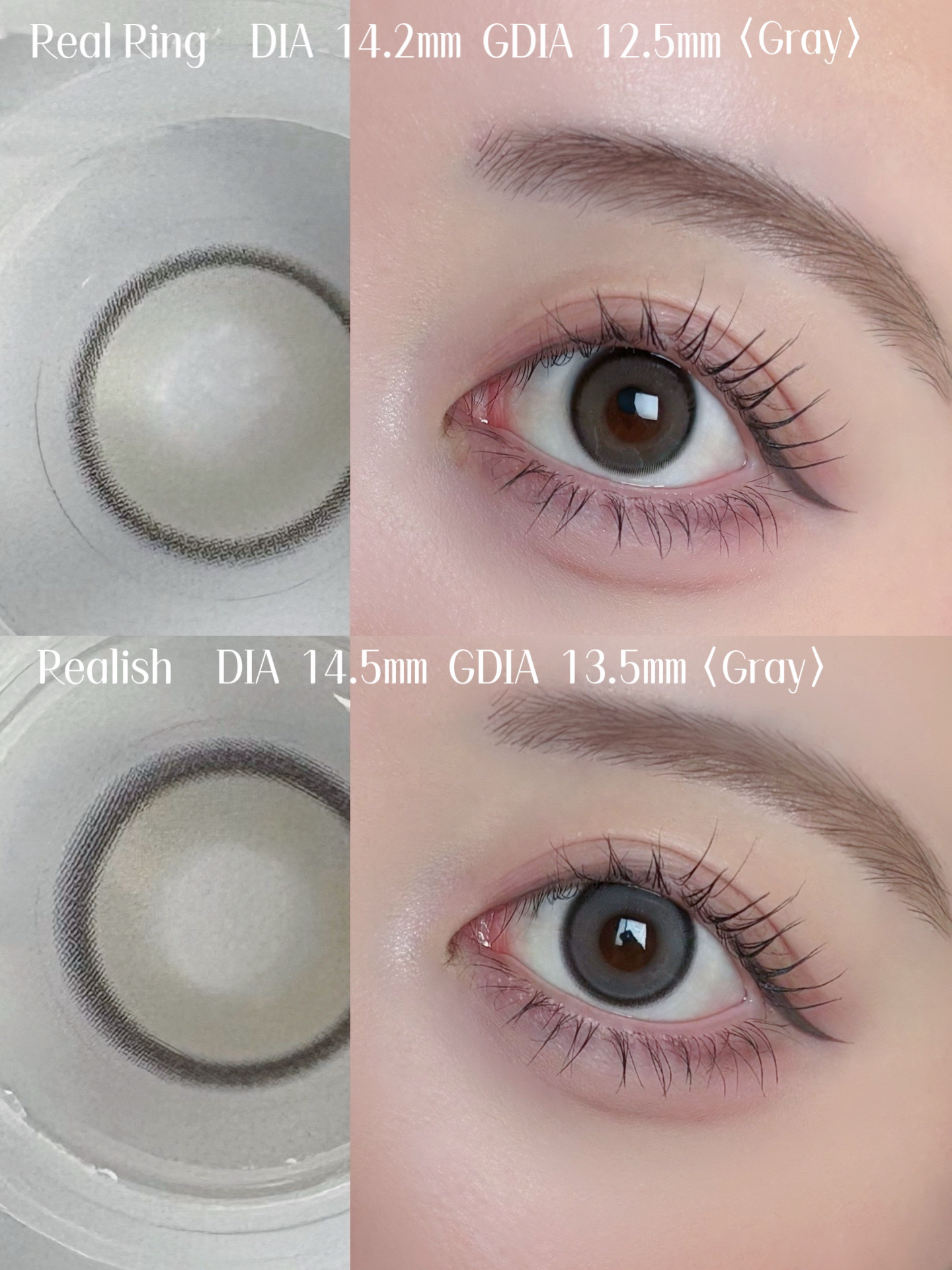 Real Ring 1day/OLENS/ワンデー（１DAY）カラコンを使ったクチコミ（3枚目）