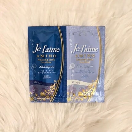 アミノ ダメージリペア シャンプー/トリートメント (ディープモイスト) シャンプー/Je l'aime/シャンプー・コンディショナーの画像