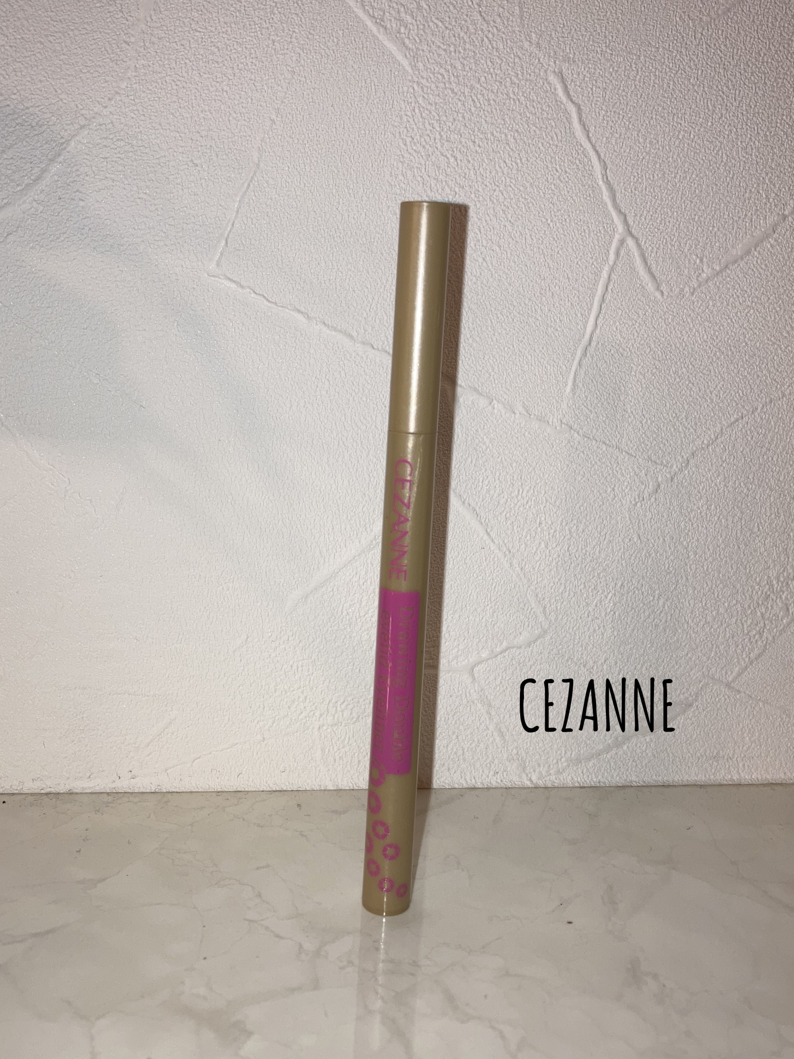 描くふたえアイライナー/CEZANNE/リキッドアイライナーを使ったクチコミ（1枚目）