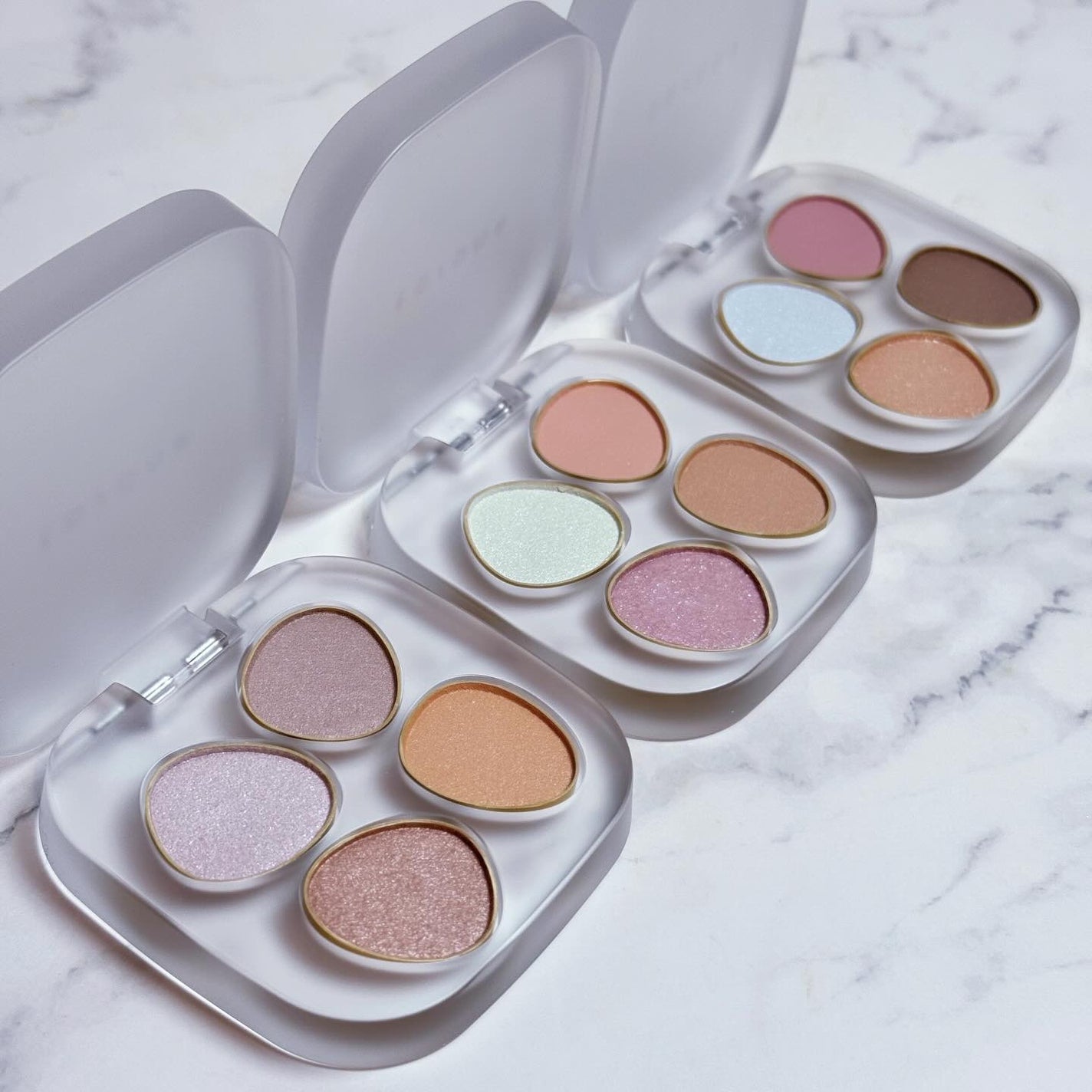 トーン ペタル フロート アイパレット/to/one/アイシャドウパレットを使ったクチコミ(9枚目)