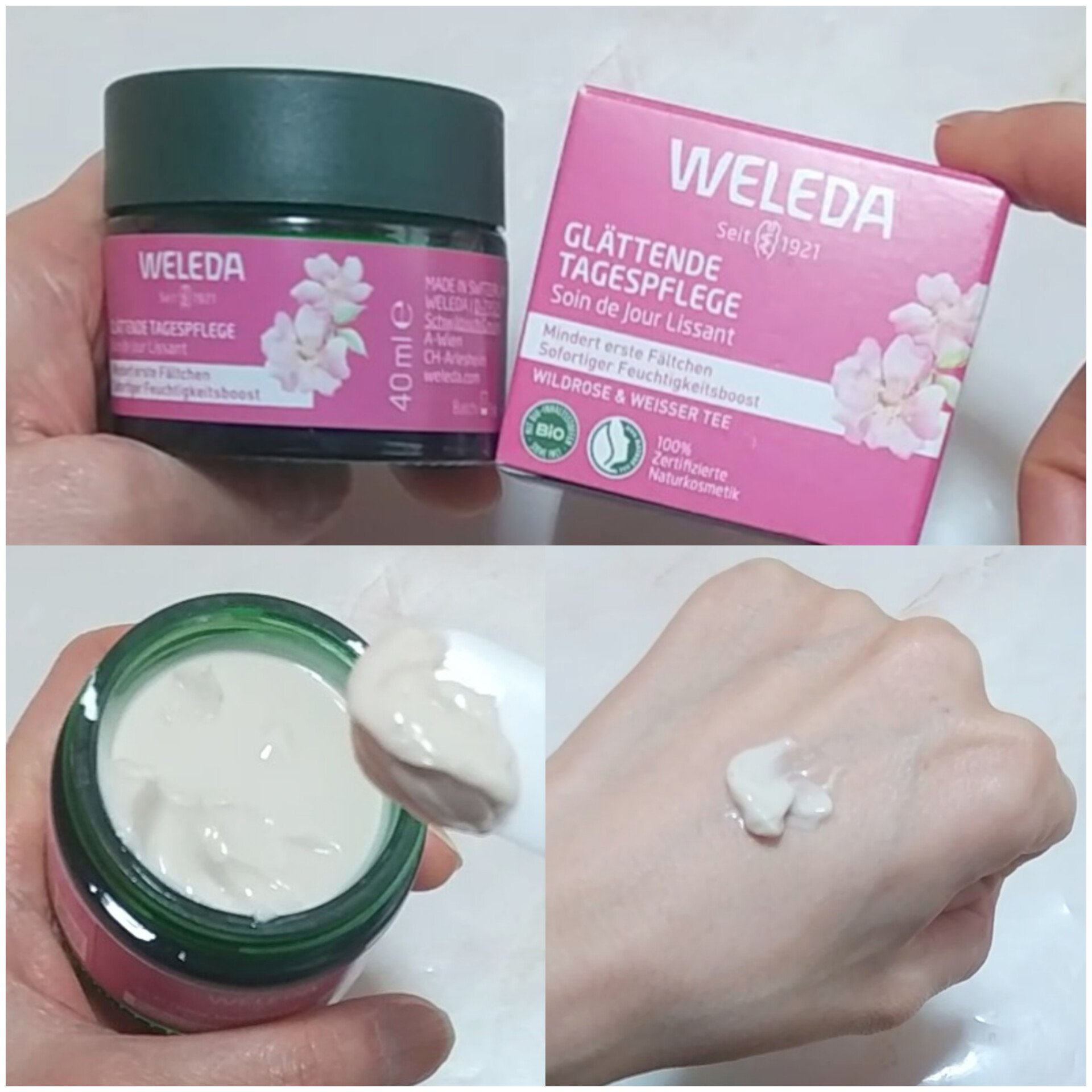 ワイルドローズ スムージングナイトクリーム/WELEDA/フェイスクリームを使ったクチコミ（2枚目）