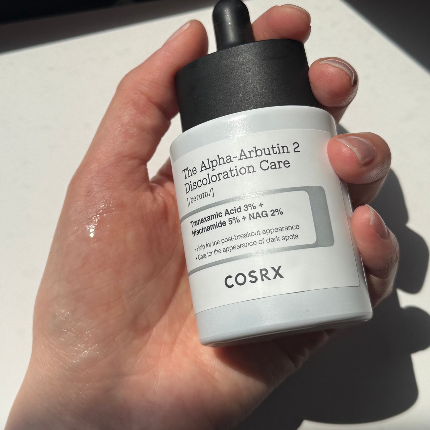 RXザ・アルファアルブチン2 ニキビ跡ケアセラム/COSRX/美容液を使ったクチコミ(3枚目)